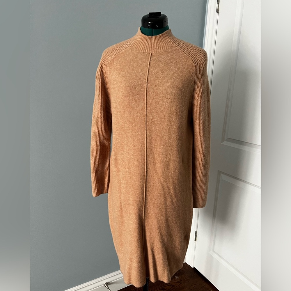 Banana Republic Tan Midi Dress